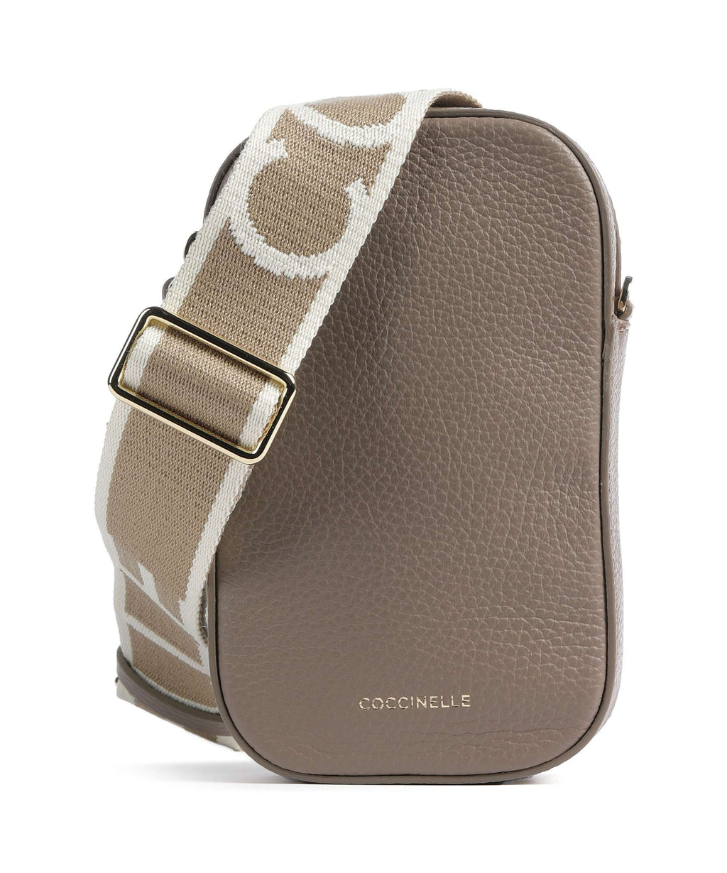 Coccinelle Tebe Phone bag warm taupe