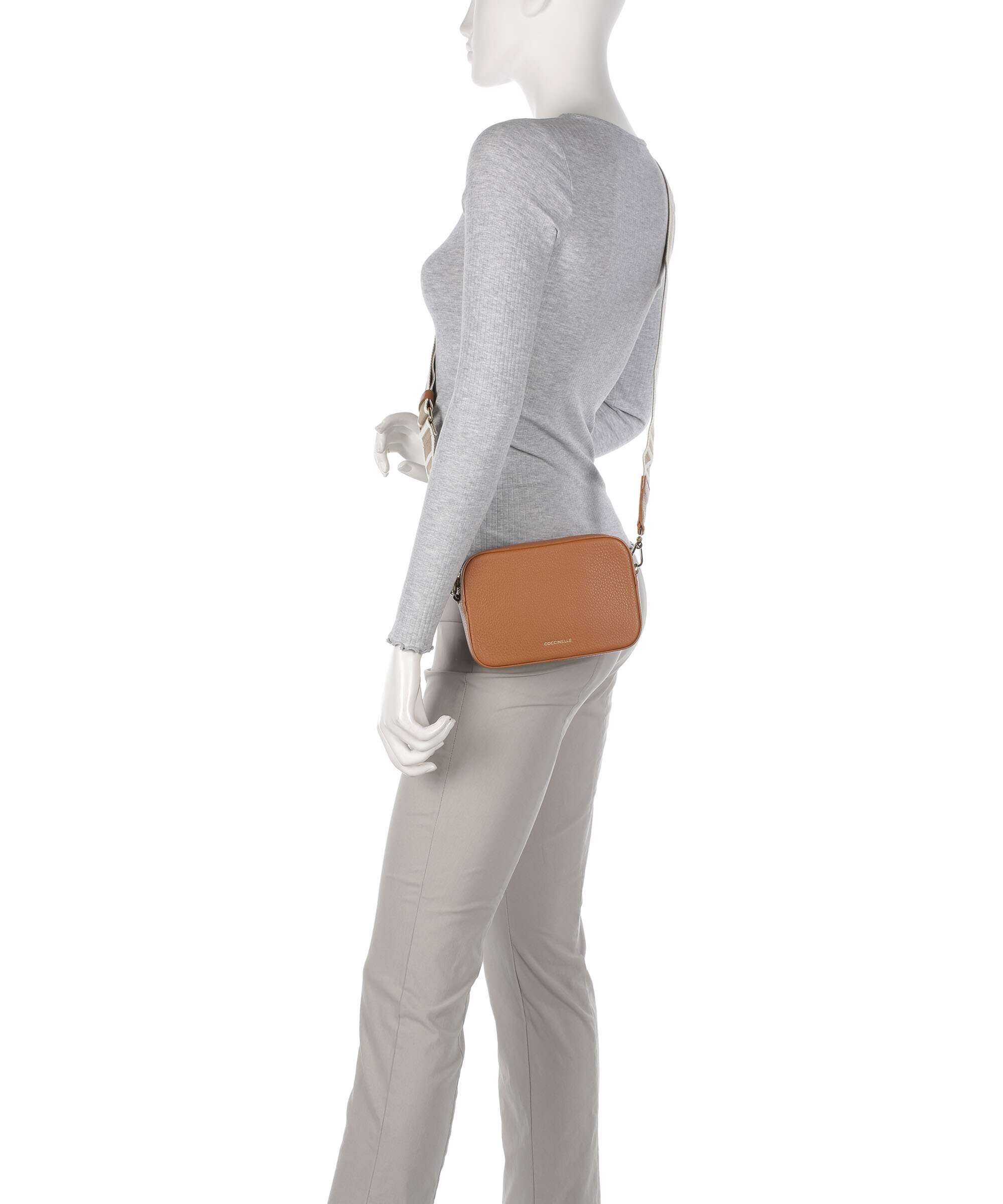 Coccinelle Tebe Crossbody bag cuir