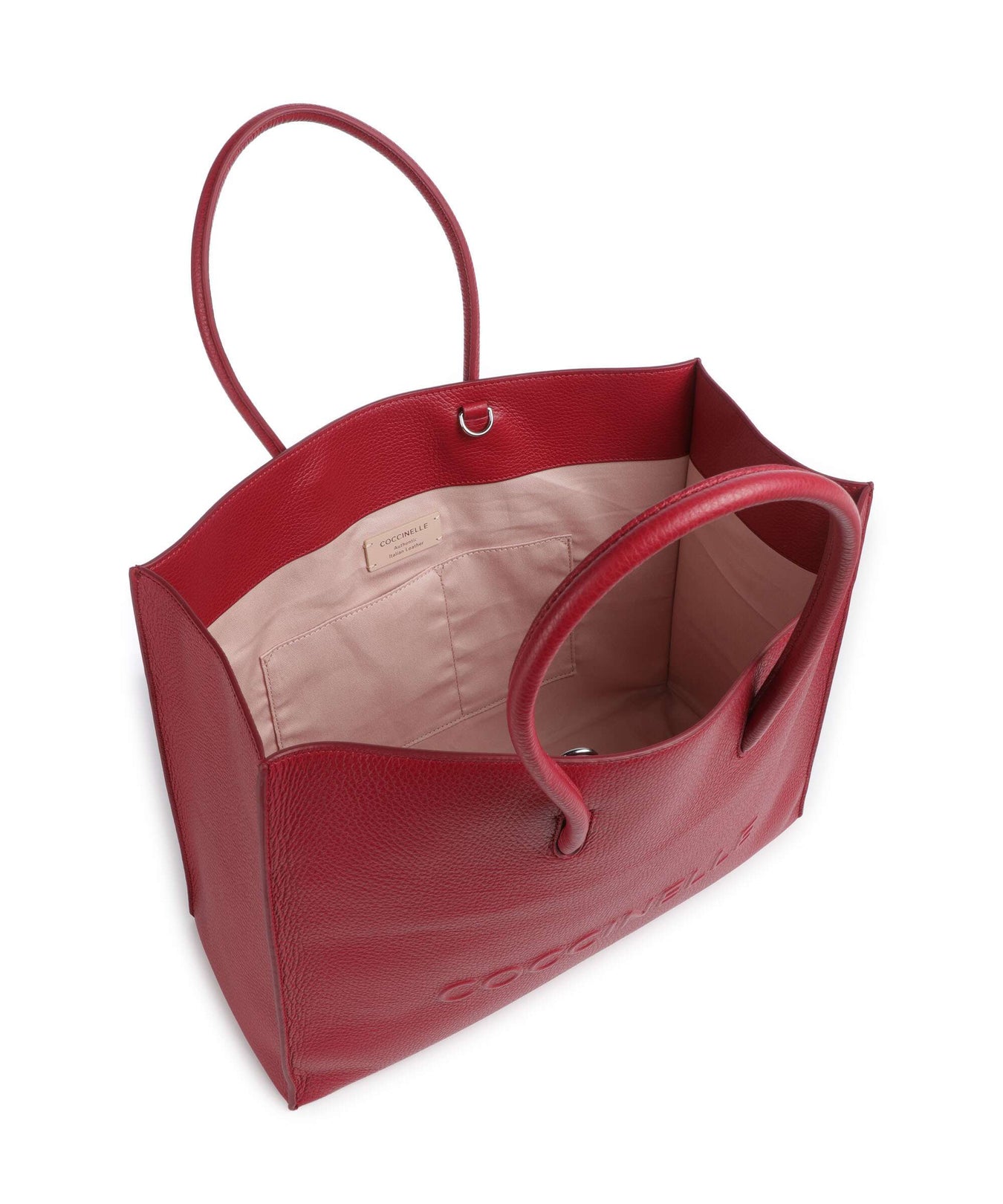 Coccinelle Myrtha Maxi Logo Tote bag sangria