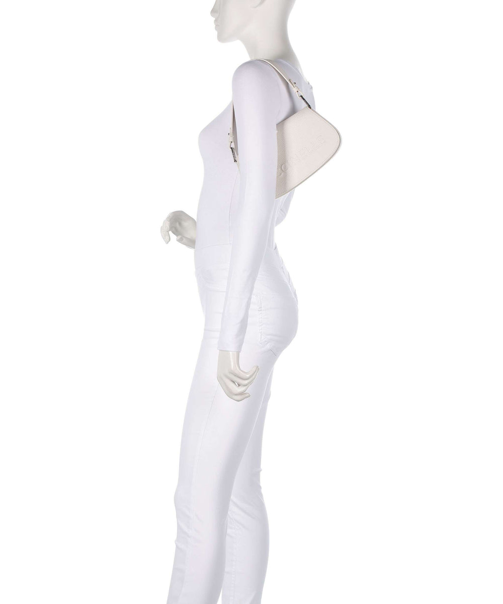 Coccinelle Myrtha Maxi Logo Shoulder bag blanco