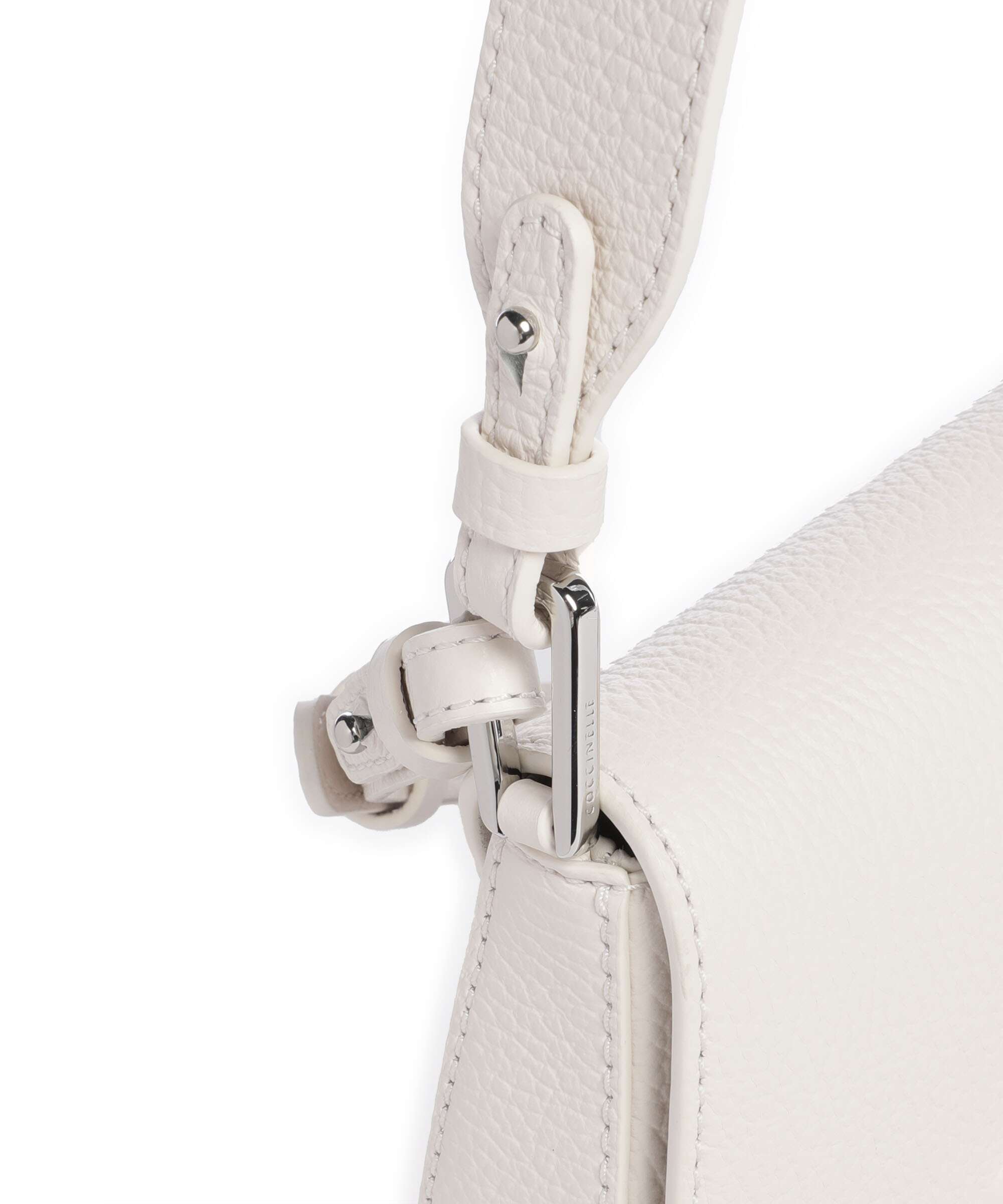 Coccinelle Myrtha Maxi Logo Shoulder bag blanco