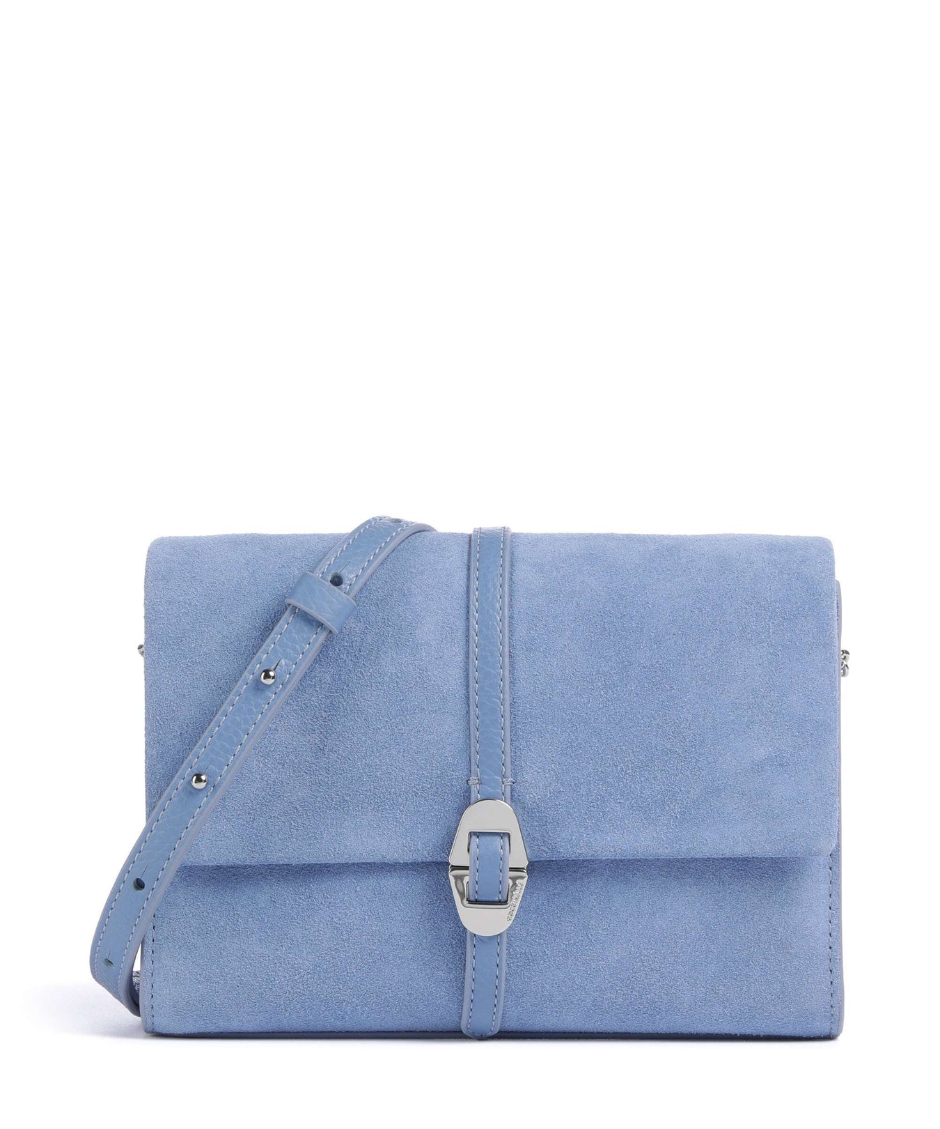 Coccinelle Dorian Suede Crossbody bag azul
