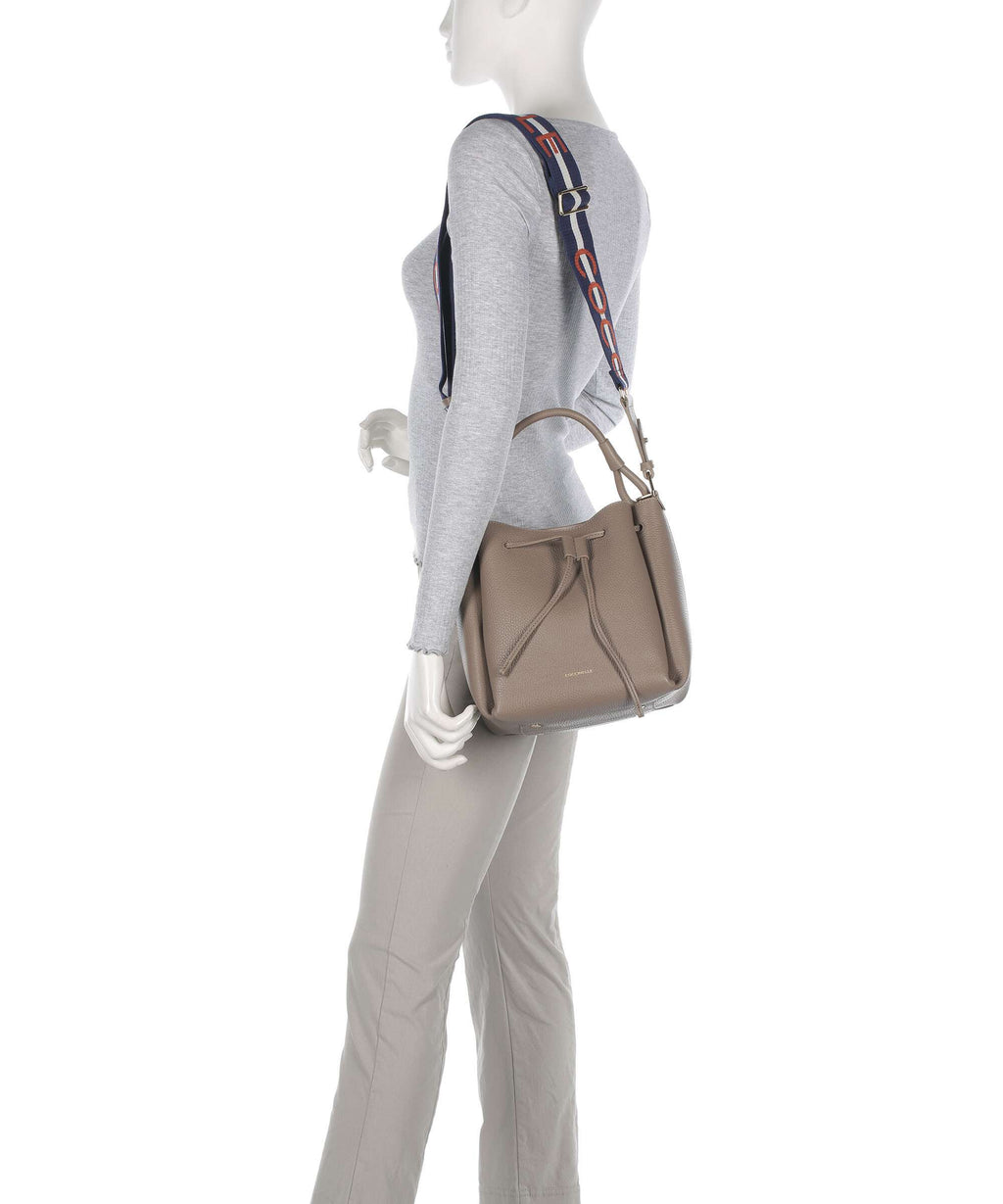 Coccinelle Eclyps Bucket bag warm taupe