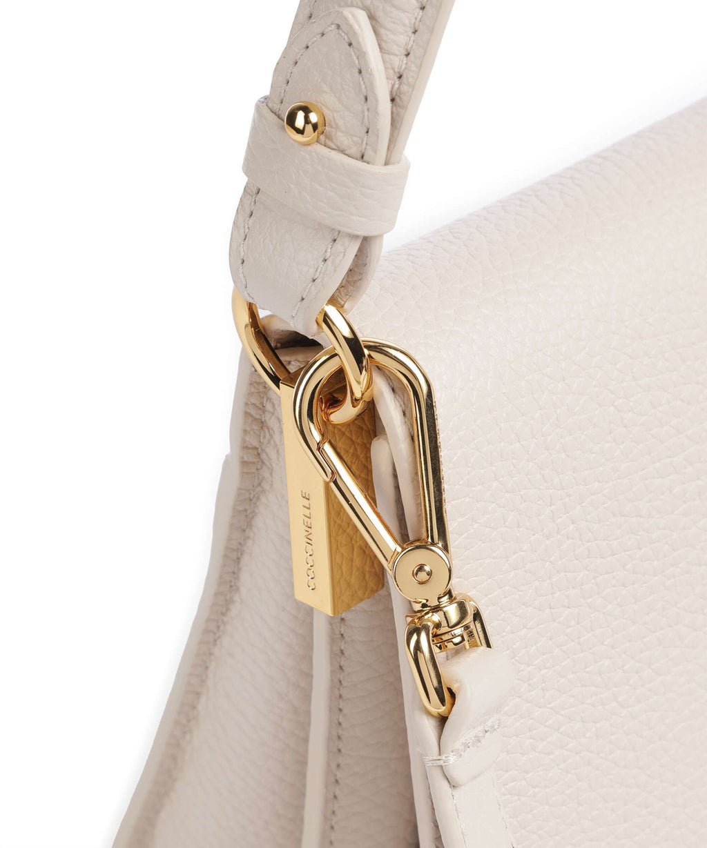 Coccinelle Binxie Shoulder bag lambskin white