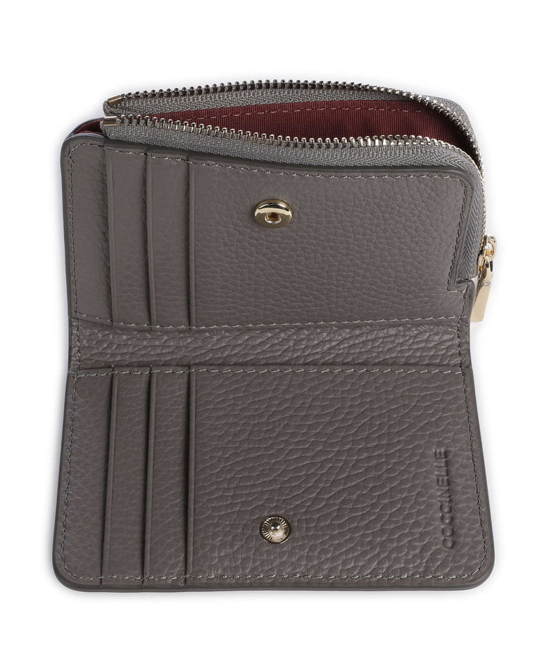Coccinelle Metallic Soft Wallet grafite