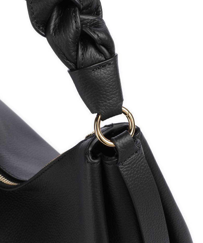 Coccinelle Boheme Grana Double Hobo bag noir/cuir