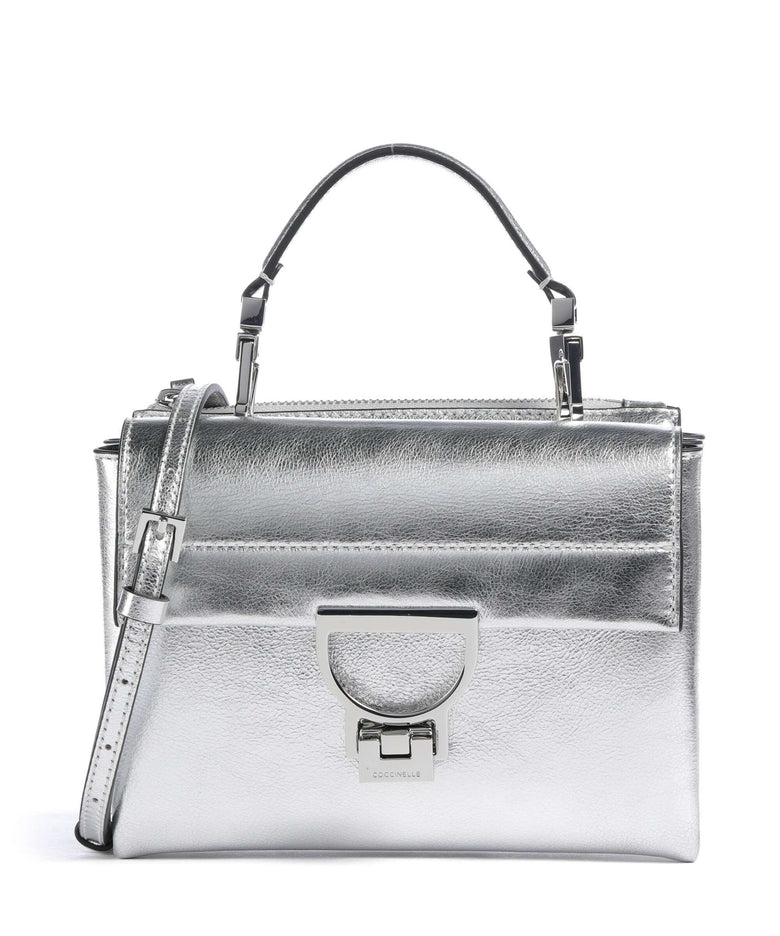 Coccinelle Arlettis Crossbody bag silver