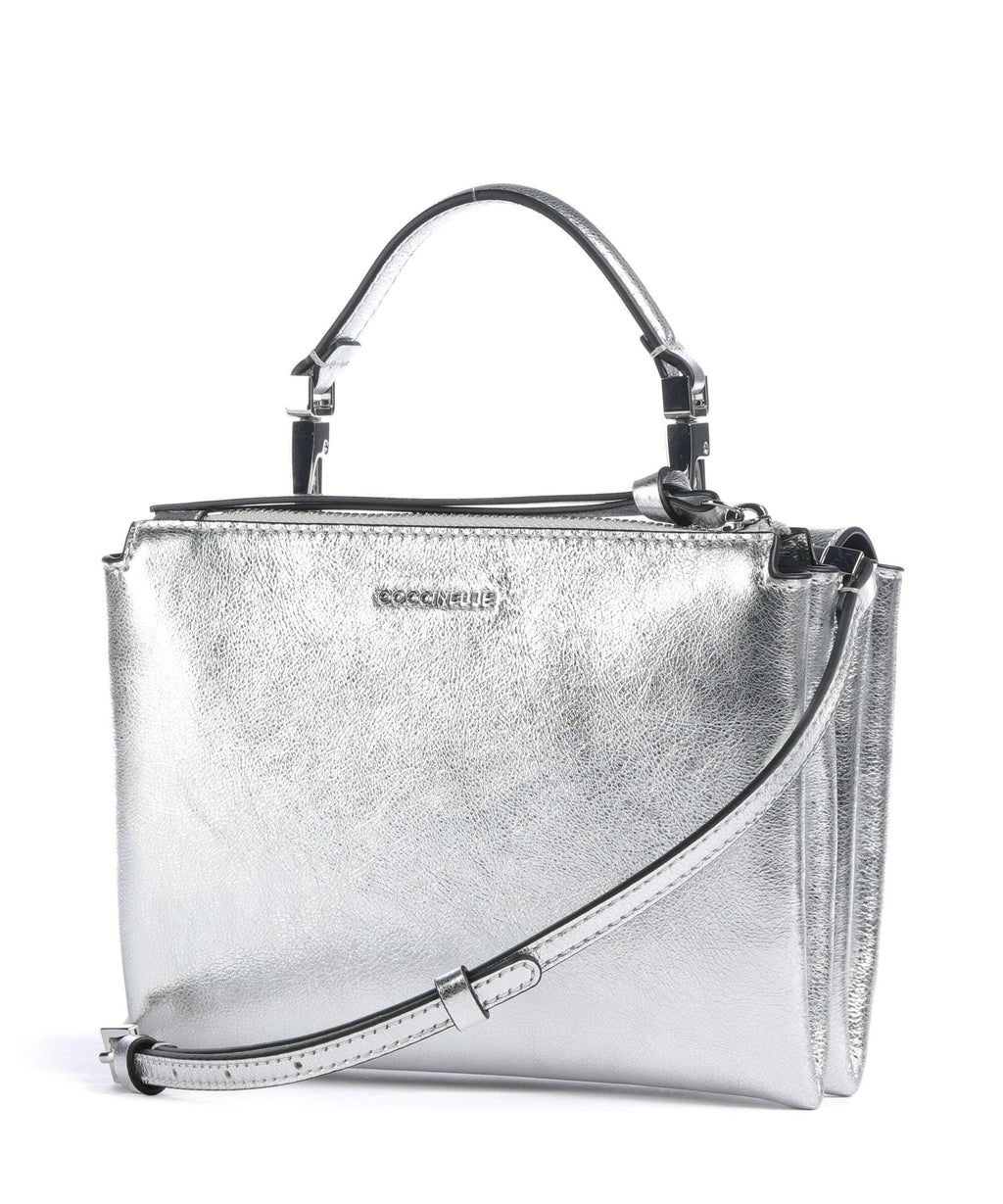Coccinelle Arlettis Crossbody bag silver