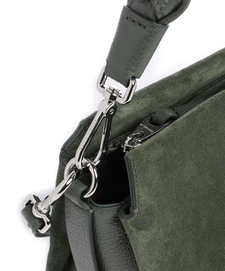 Coccinelle Boheme Suede Handbag alga
