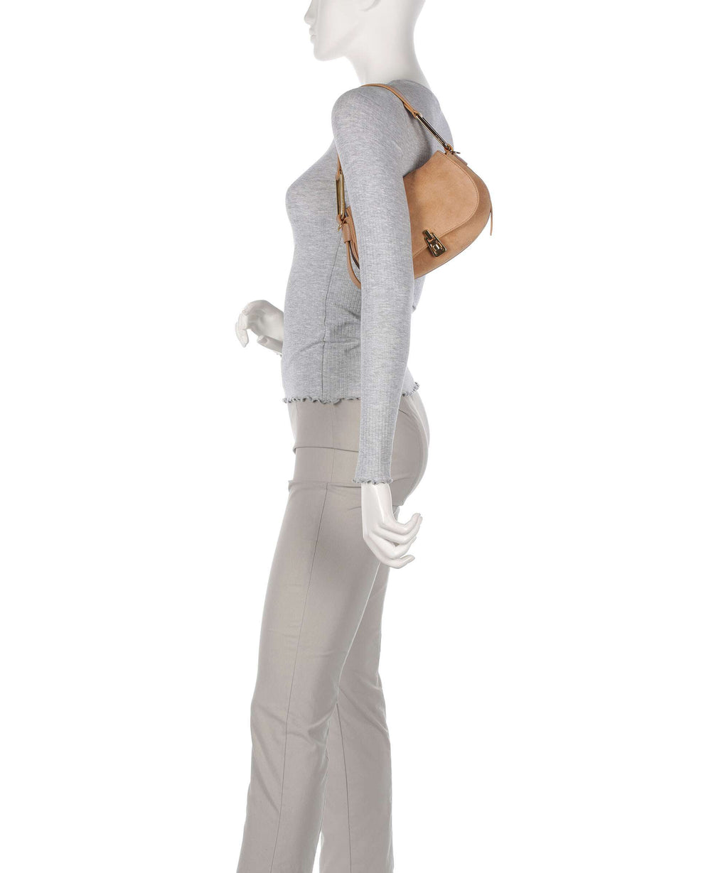 Coccinelle Magie Suede Shoulder bag skin