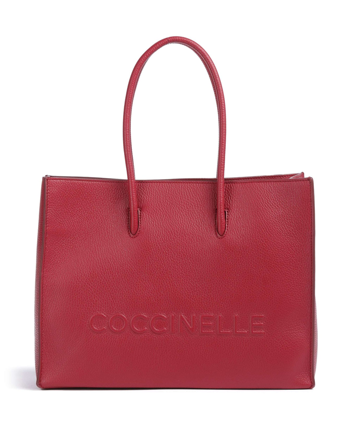 Coccinelle Myrtha Maxi Logo Tote bag sangria