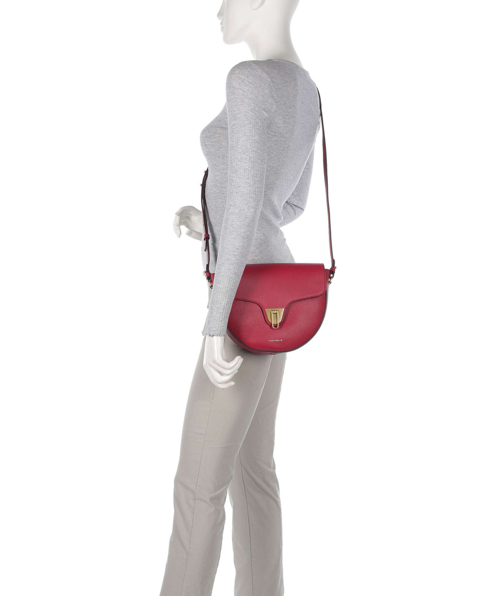 Coccinelle Beat Soft Crossbody bag sangria