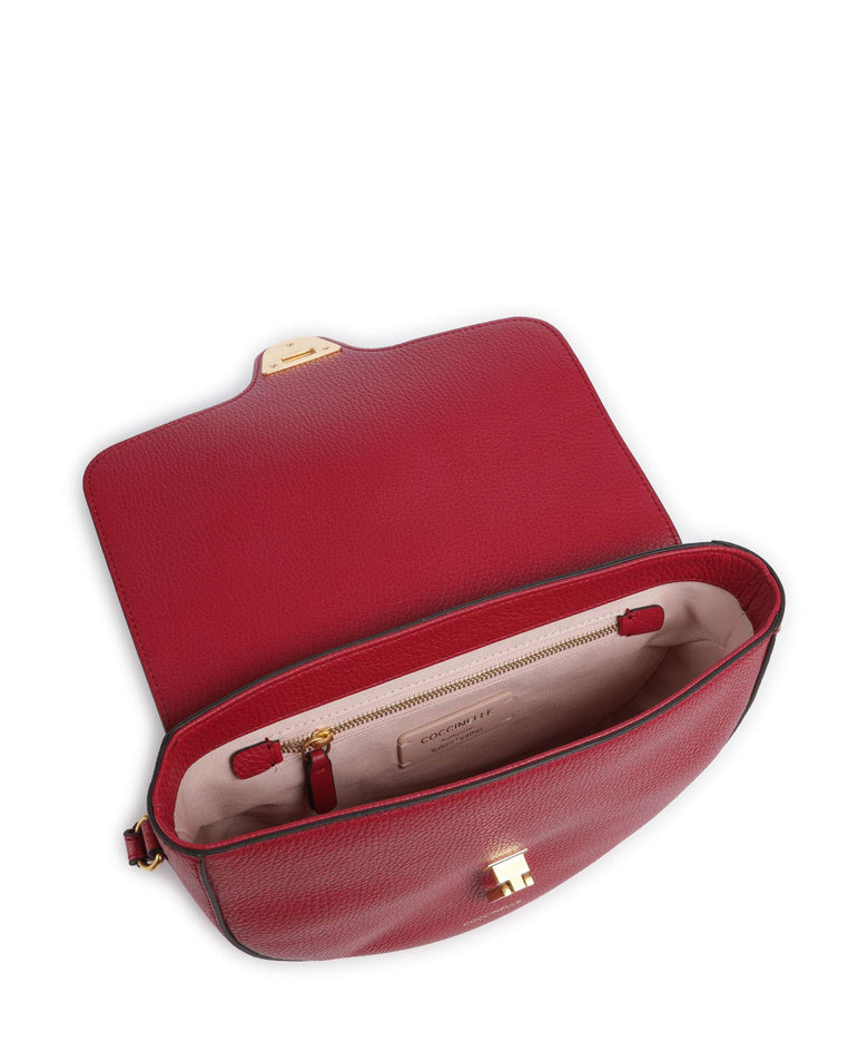 Coccinelle Beat Soft Crossbody bag sangria