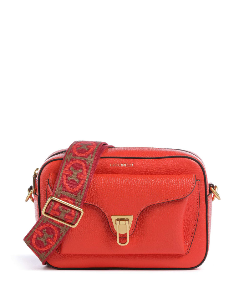 Coccinelle Beat Soft Ribbon Crossbody bag gazpacho