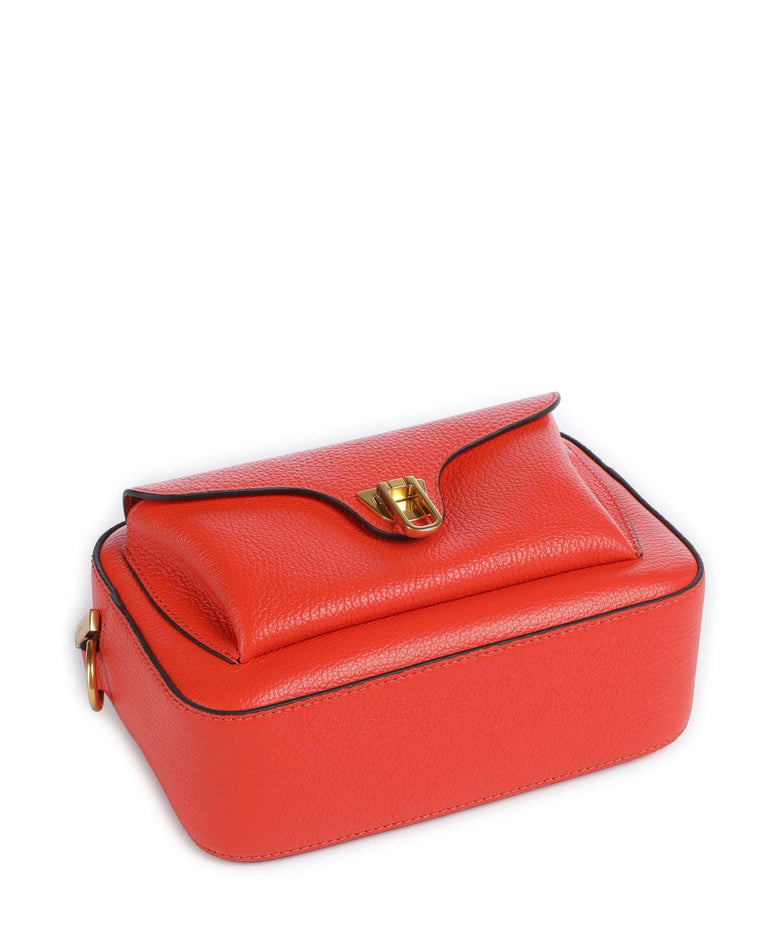 Coccinelle Beat Soft Ribbon Crossbody bag gazpacho