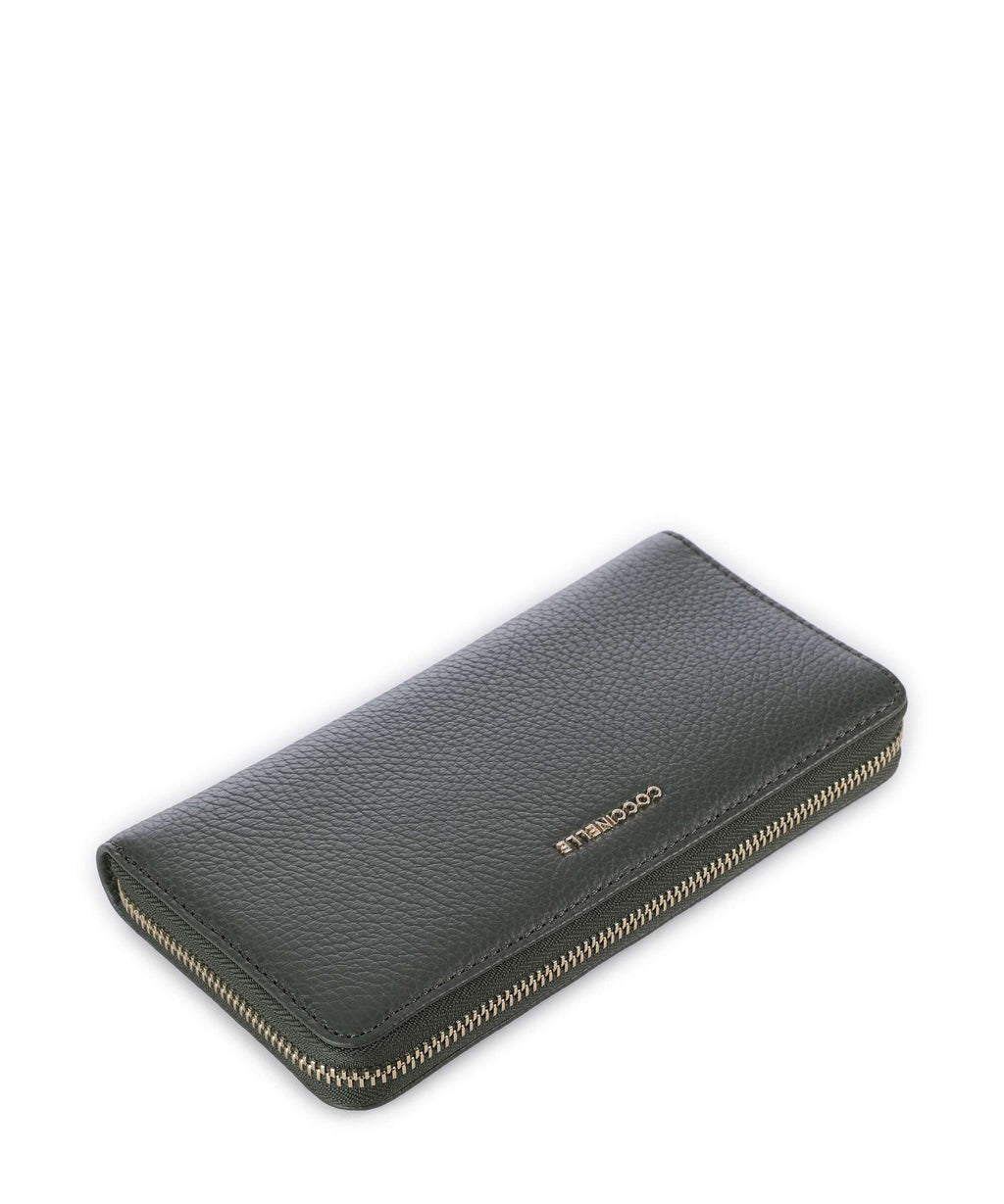 Coccinelle Metallic Soft Wallet alga