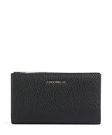 Coccinelle Metallic Soft RFID Portemonnee noir