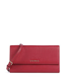 Coccinelle Metallic Soft Wallet sangria