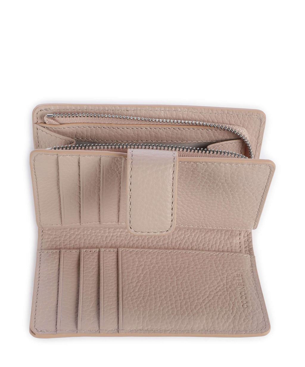 Coccinelle Metallic Monogram Wallet multicolour/blanco/rosette