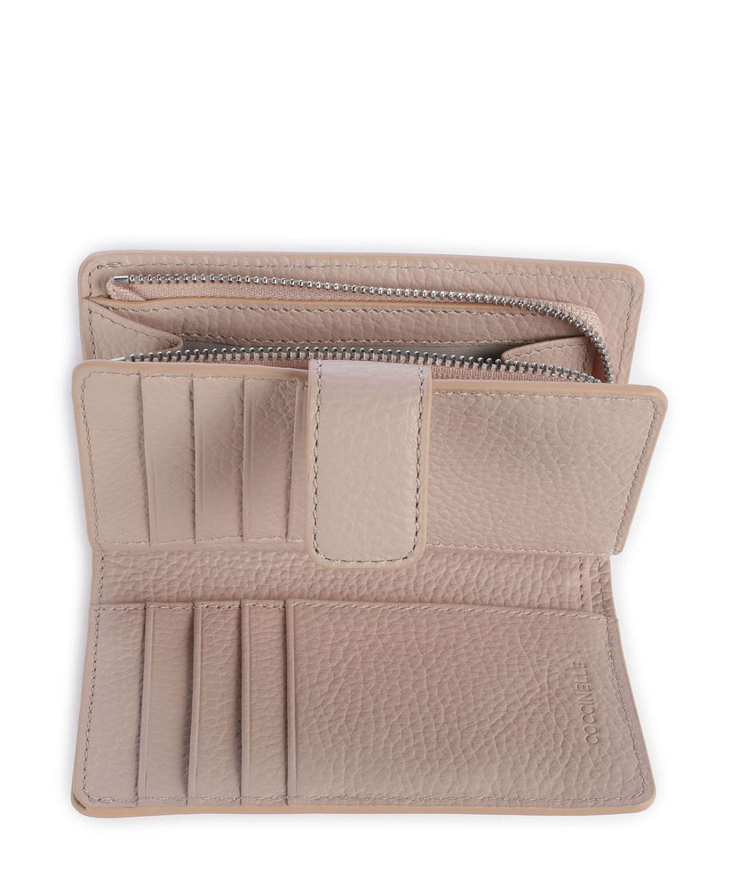 Coccinelle Metallic Monogram Wallet multicolour/blanco/rosette