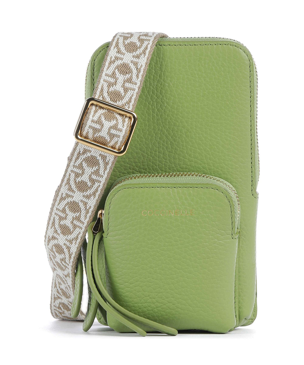 Coccinelle Pixie Phone bag guacamole