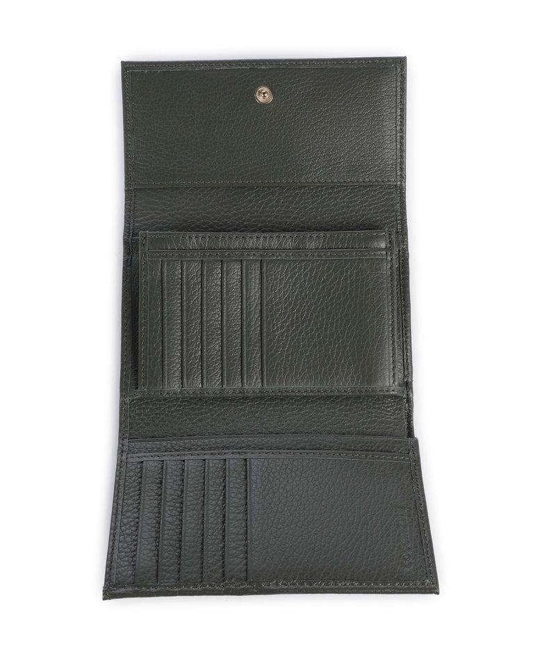 Coccinelle Metallic Soft Wallet alga