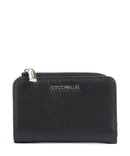 Coccinelle Metallic Soft RFID Portemonnee noir