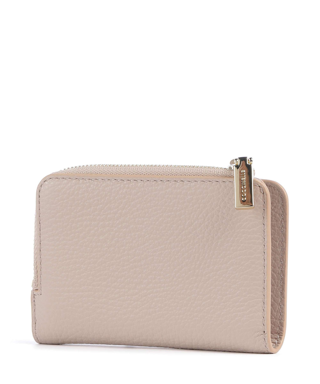 Coccinelle Metallic Soft Wallet rosette