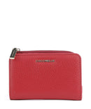 Coccinelle Metallic Soft RFID Portemonnee ruby