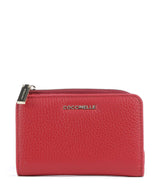 Coccinelle Metallic Soft RFID Portemonnee ruby