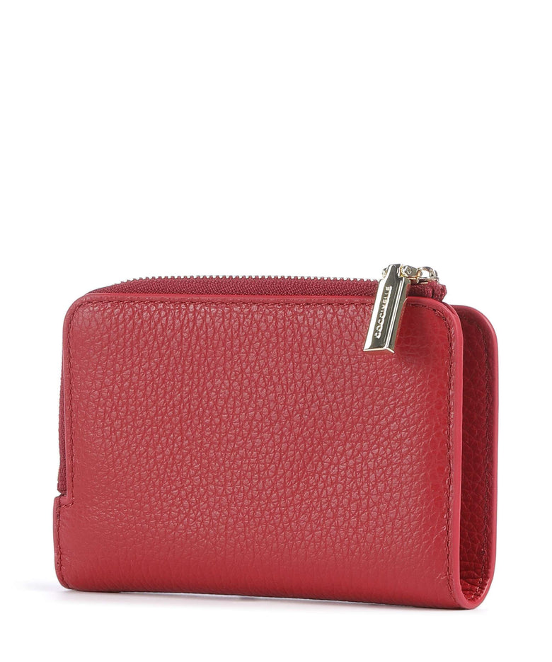 Coccinelle Metallic Soft RFID Wallet ruby
