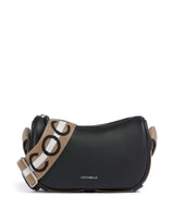 Coccinelle Raquel Crossbody tas noir/cuir