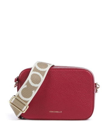 Coccinelle Tebe Sac bandoulière sangria