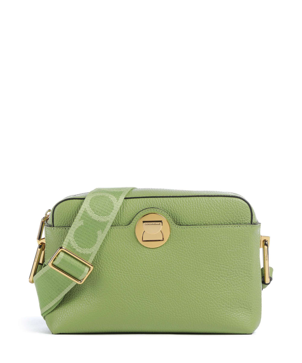 Coccinelle Liya Signature Crossbody bag guacamole