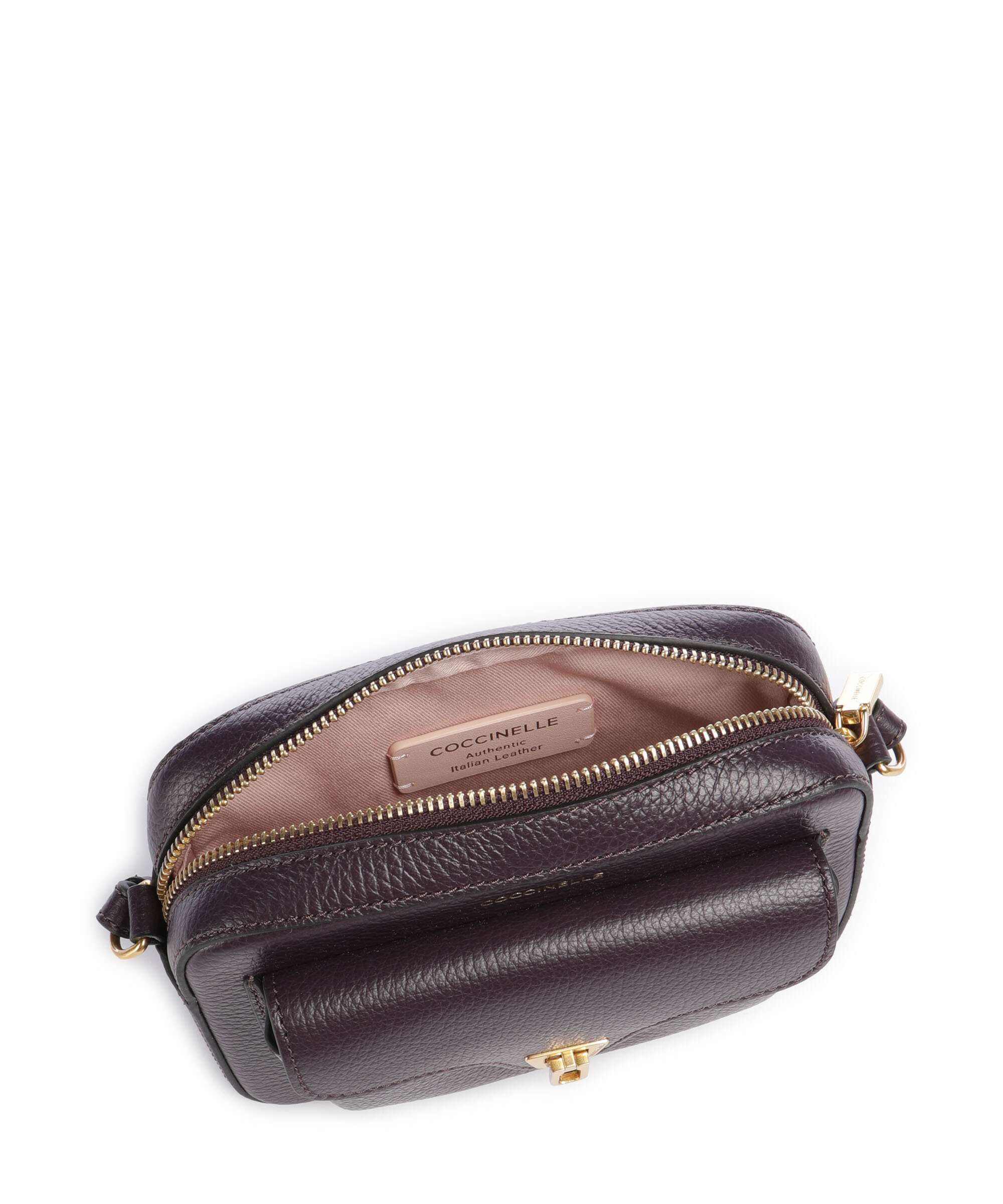Coccinelle Beat Soft Crossbody bag prune