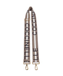 Coccinelle Nastro Signature Bag strap multicolour/warm taupe
