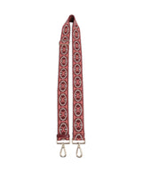 Coccinelle Nastro Monogram Tricolor Tassenriem pink/rib