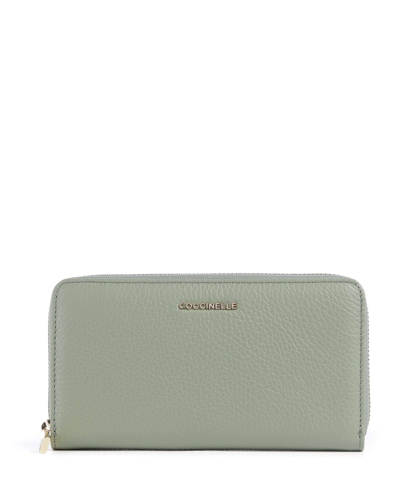 Coccinelle Metallic Soft Wallet greenery