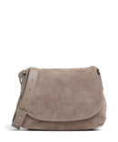Coccinelle Rebekka Suede Sac porté épaule warm taupe