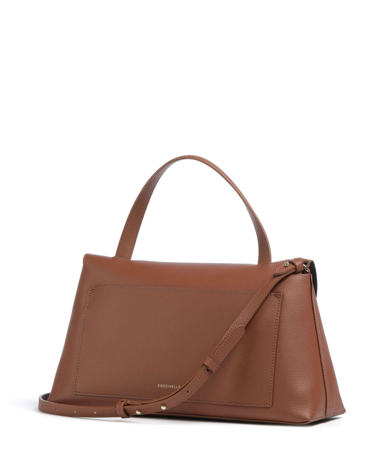 Coccinelle Nikla Handbag cognac/noir