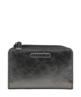 Coccinelle Metallic Smooth Metal Portemonnee noir