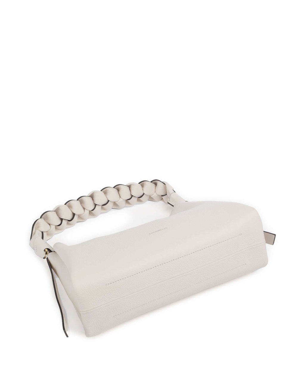 Coccinelle Boheme Grana Double Shoulder bag blanco/skin