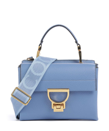Coccinelle Arlettis Signature Crossbody tas azul