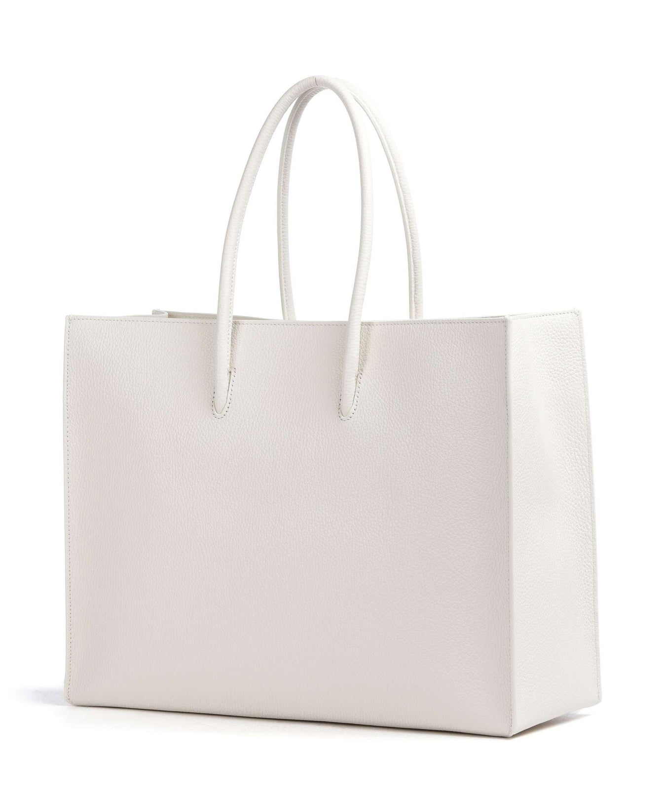 Coccinelle Myrtha Maxi Logo Tote bag blanco