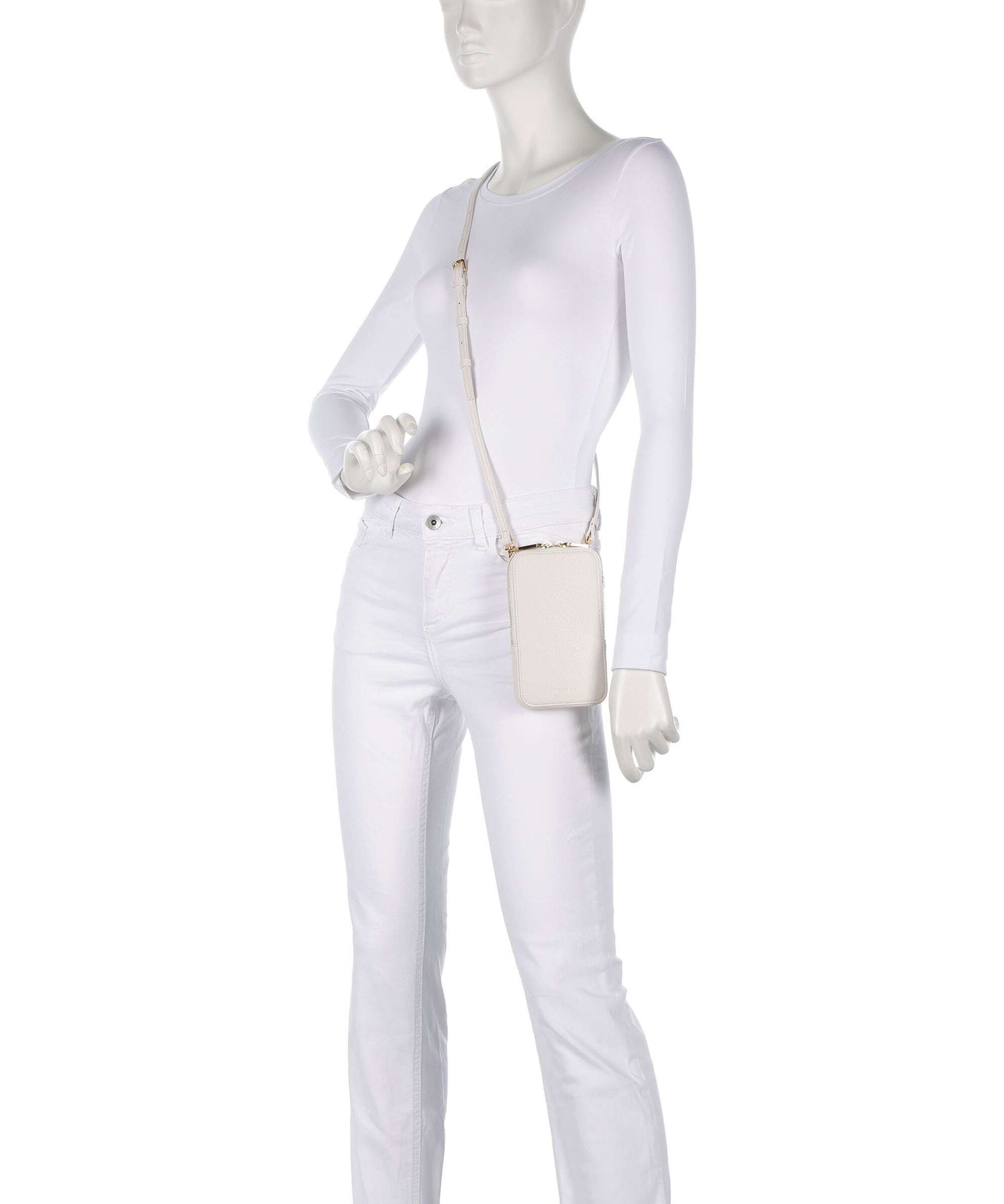 Coccinelle Flor Phone bag blanco