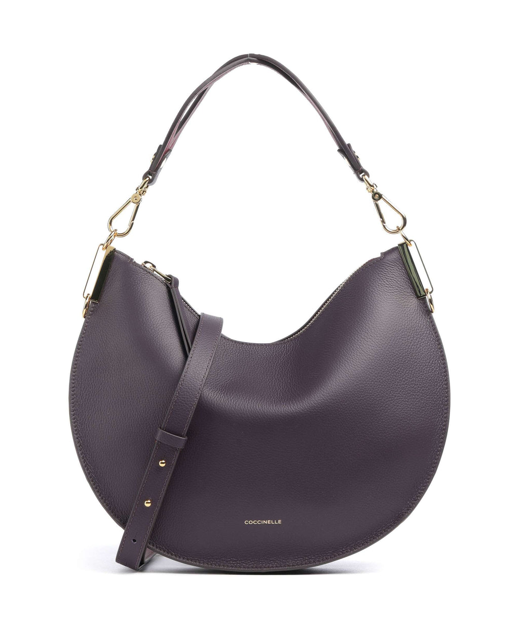 Coccinelle Sunup Hobo bag prune/ribes