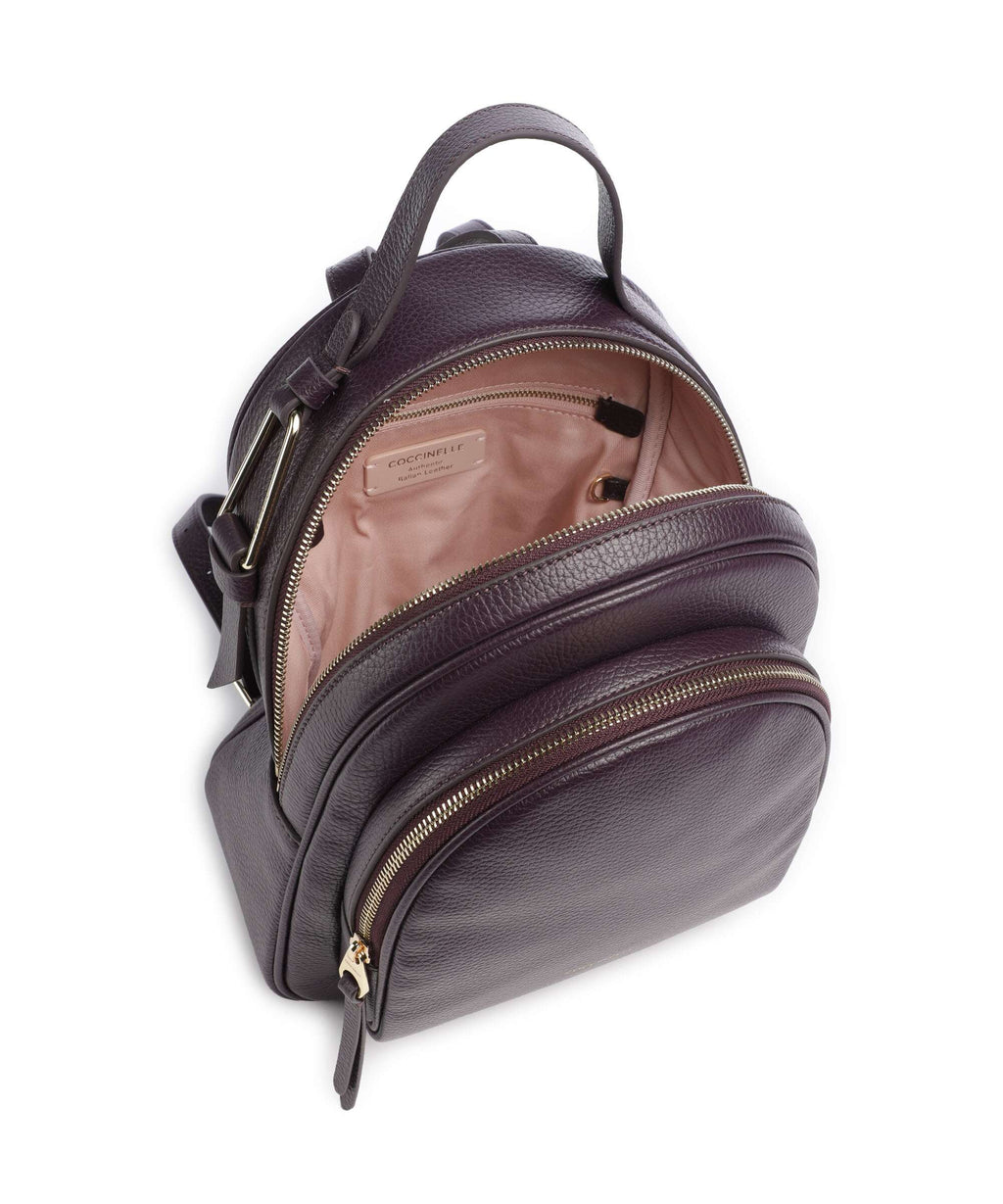 Coccinelle malory Backpack prune
