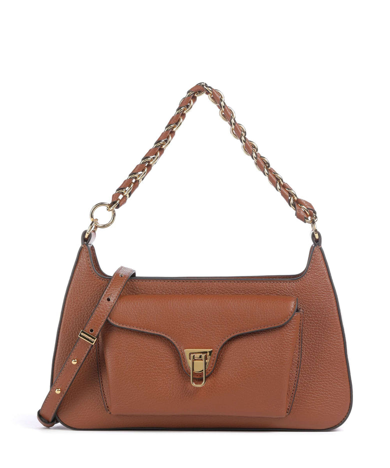 Coccinelle Beat Shoulder bag cognac