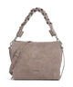 Coccinelle Boheme Suede Handtas warm taupe