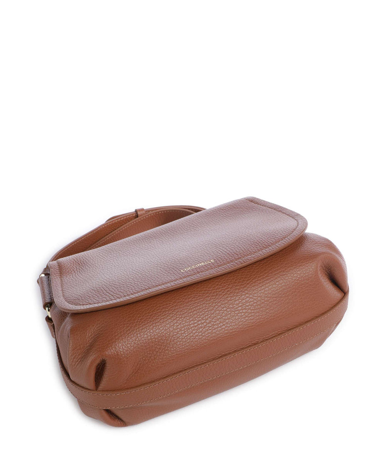 Coccinelle Rebekka Crossbody bag cognac